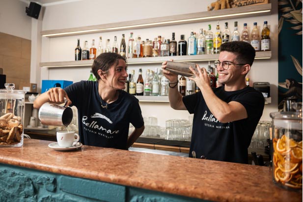 staff Ristorante Bellamare Osteria Marinara
